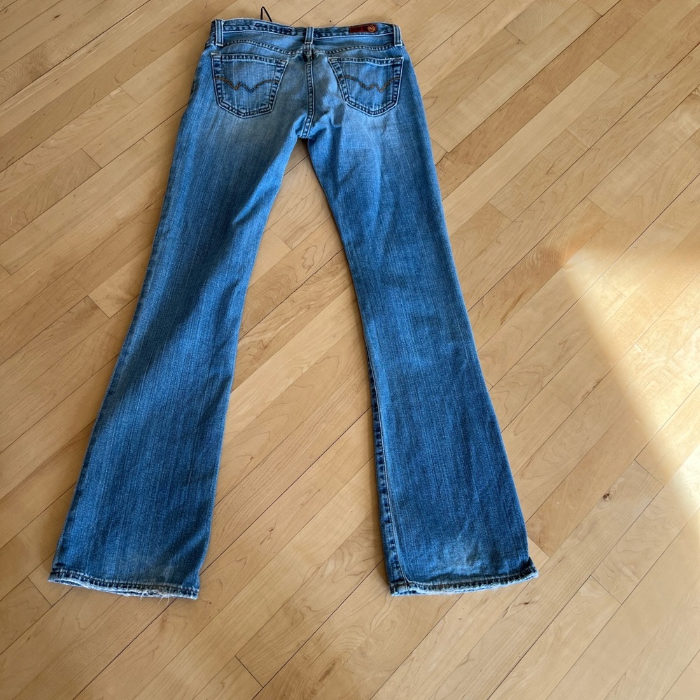 Ag Adriano Goldschmied Blue Flare Jeans